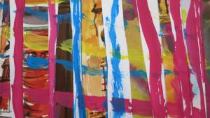 Collagen aus Tusche und Papier