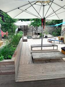 Sitzecke im Garten